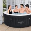 SaluSpa  Inflatable Hot Tub, 4-Person AirJet Spa