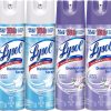 Lysol Disinfectant Spray, Sanitizing And Antibacterial Spray, For Disinfecting And Deodorizing, Early Morning Breeze, 19 Fl Oz (Pack Of 2), Packaging May Vary