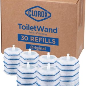 Clorox ToiletWand Disinfecting Refills, Disposable Wand Heads - 30 Count (Package May Vary)