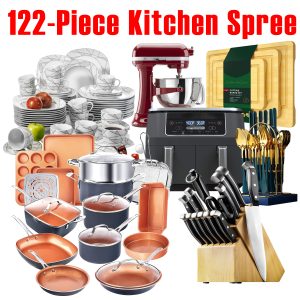 Limited-time Promotion, 122-piece Kitchen Spree, Meeting All The Needs Of The Kitchen